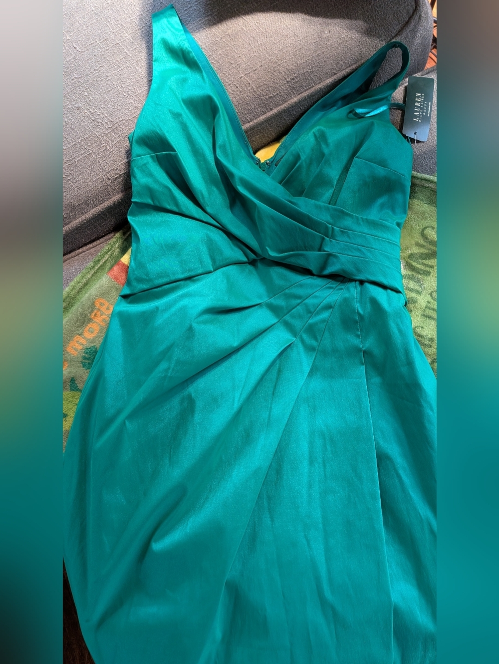 Ralph LaurenDress in Emerald Teal
